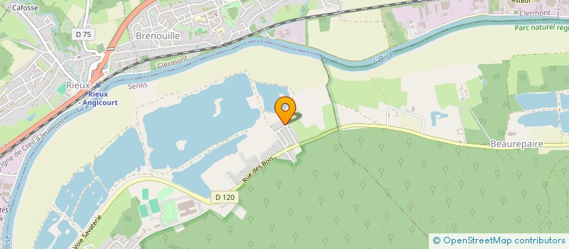 localisation de l'entreprise GOMSON TRAVEL  VERNEUIL-EN-HALATTE