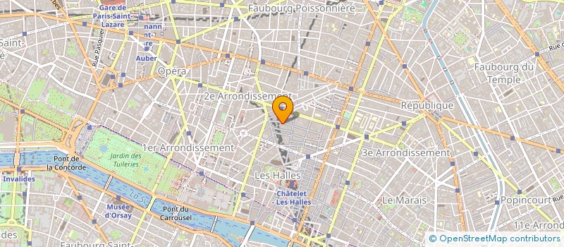 localisation de l'entreprise GOMWAY à PARIS