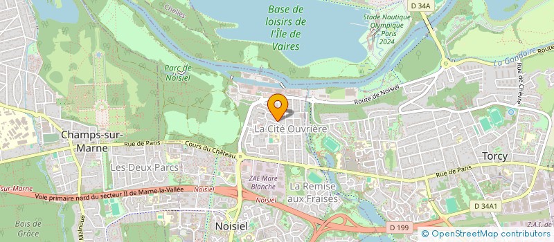 localisation de l'entreprise GON-CONSULTING  NOISIEL