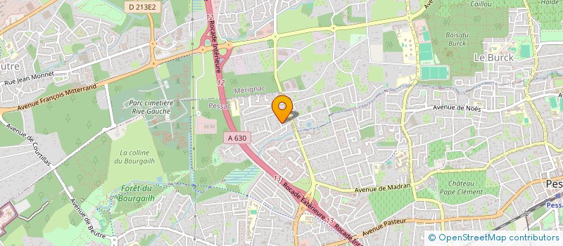 localisation de l'entreprise GONBERT  PESSAC