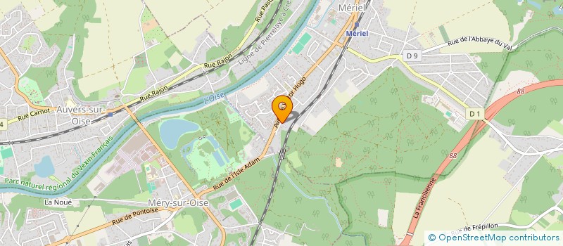 localisation de l'entreprise GONCA  MERIEL