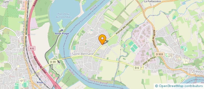 localisation de l'entreprise GONCALVES  SAINT-BERNARD