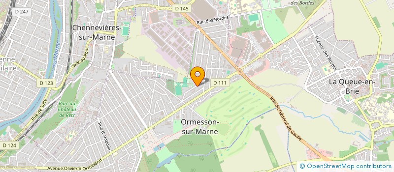 localisation de l'entreprise GONCALVES  ORMESSON-SUR-MARNE