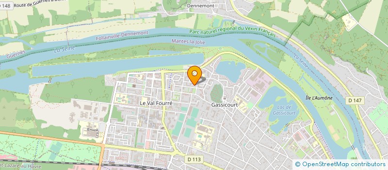 localisation de l'entreprise GONCALVES BATIMENT  MANTES-LA-JOLIE