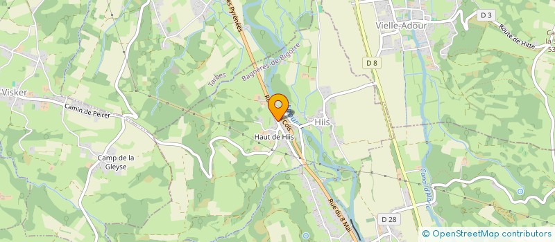 localisation de l'entreprise GONCALVES CLEMENCE  HIIS