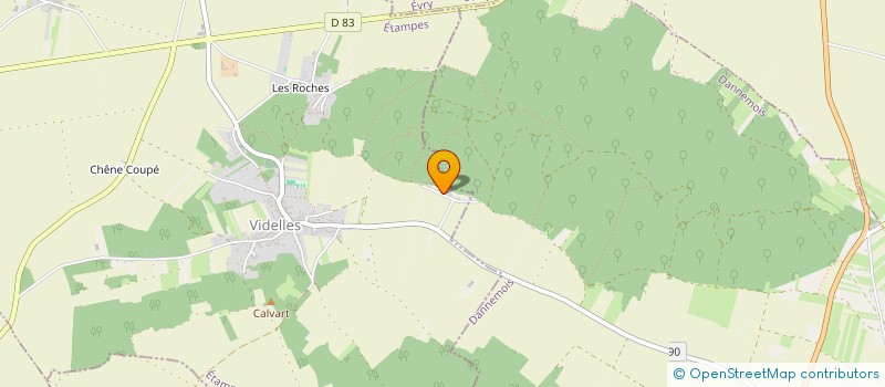 localisation de l'entreprise GONCALVES&CO  VIDELLES