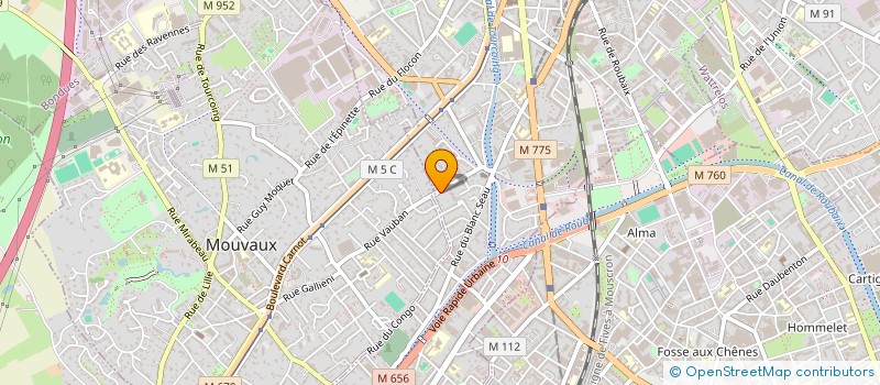 localisation de l'entreprise GONCALVES CORPORATION  TOURCOING