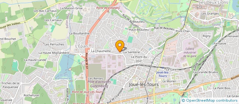 localisation de l'entreprise GONCALVES LOBO NUMISMATIQUE à JOUE-LES-TOURS