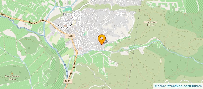 localisation de l'entreprise GONCALVES MICHEL  PIERREFEU-DU-VAR