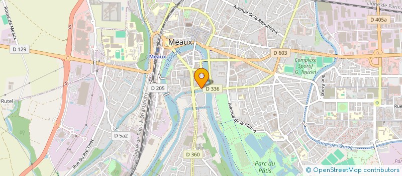 localisation de l'entreprise GONCALVES-OUNIFI à MEAUX