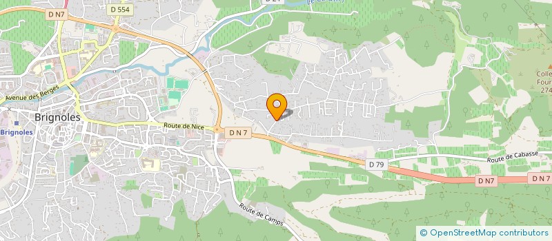 localisation de l'entreprise GONCALVES RENOV'  BRIGNOLES