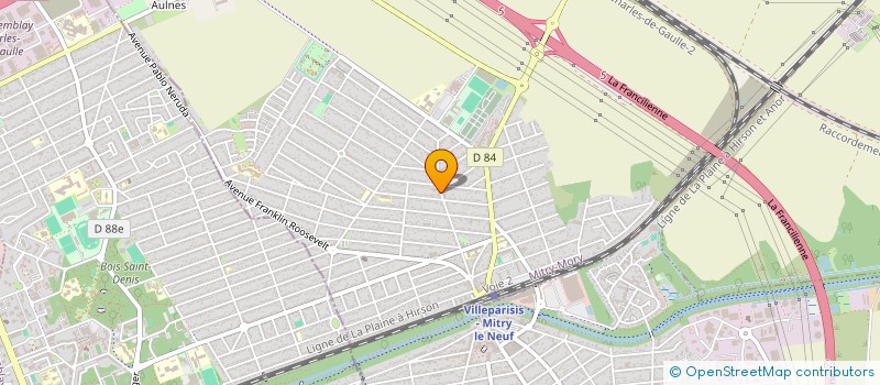 localisation de l'entreprise GONCALVES SARL  MITRY-MORY