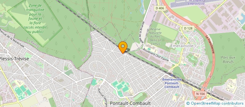 localisation de l'entreprise GONCALVES VALES à PONTAULT-COMBAULT