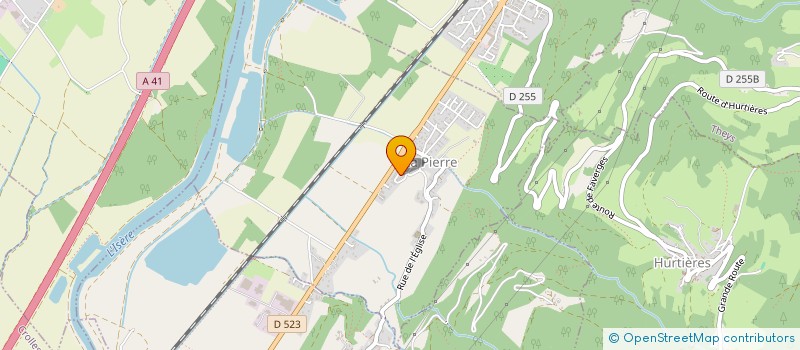 localisation de l'entreprise GONCELIN AMBULANCES  GONCELIN