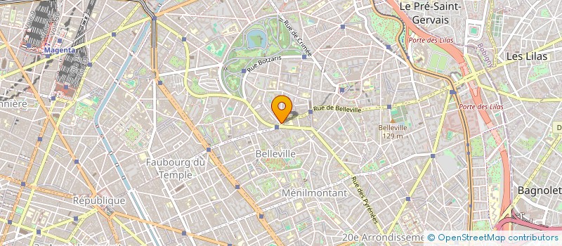 localisation de l'entreprise GONCU - CRANCE  PARIS