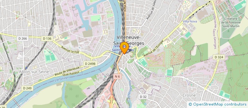 localisation de l'entreprise GONDAL BATIMENT à VILLENEUVE-SAINT-GEORGES