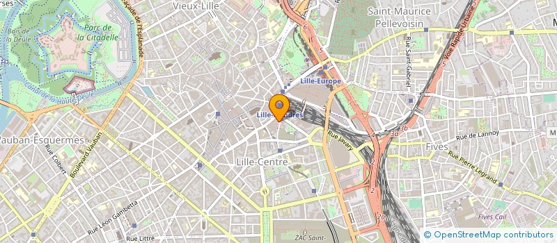 localisation de l'entreprise GONDAL & CO à LILLE