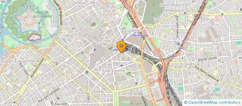localisation de l'entreprise GONDAL GROUP  LILLE