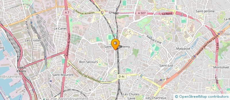 localisation de l'entreprise GONDAL RENOVATION à MARSEILLE