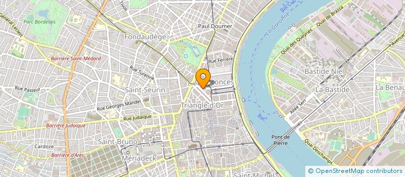 localisation de l'entreprise GONDER  BORDEAUX