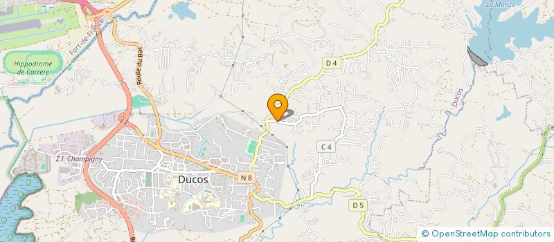 localisation de l'entreprise GONDOR SASU  DUCOS