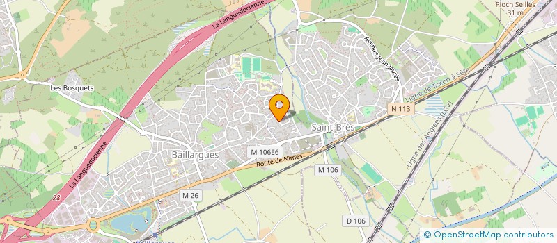 localisation de l'entreprise GONDRAN COMPOSITES à BAILLARGUES