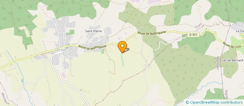 localisation de l'entreprise GONDRAN FREDERIC  BANON