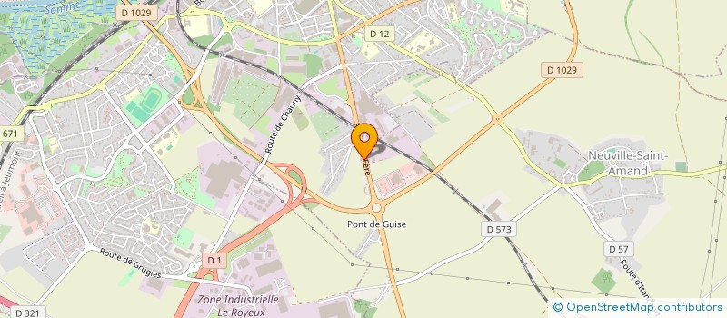 localisation de l'entreprise GONDREXON MOTOCULTURE  NEUVILLE-SAINT-AMAND