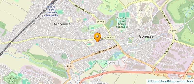 localisation de l'entreprise GONE PRESTIGE à GONESSE