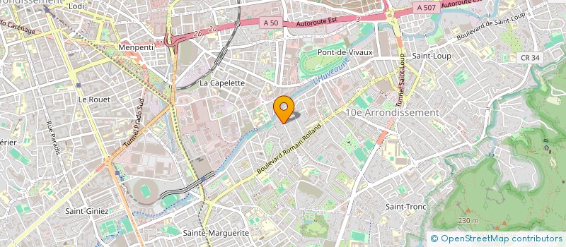 localisation de l'entreprise GONE WEST PRODUCTIONS  MARSEILLE