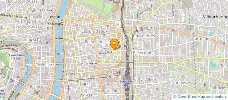 localisation de l'entreprise GONES DE LYON FFC à LYON