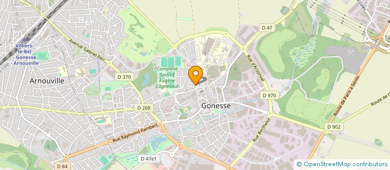 localisation de l'entreprise GONESSE PARE BRISE à GONESSE