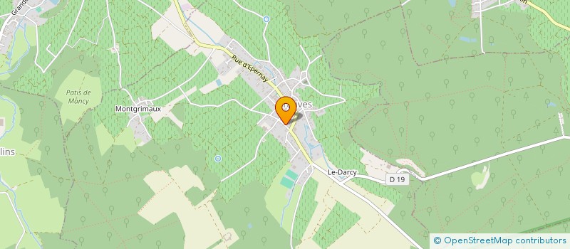 localisation de l'entreprise GONET-BREGEON  LE MESNIL-SUR-OGER