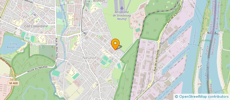 localisation de l'entreprise GONFLABLE 67  STRASBOURG