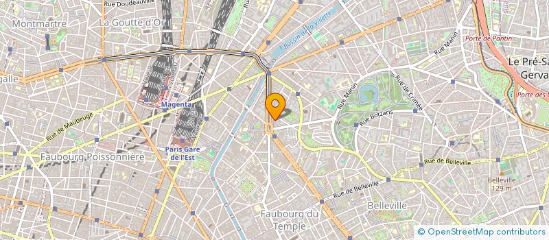 localisation de l'entreprise GONG PRODUCTION  PARIS