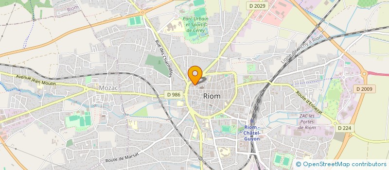 localisation de l'entreprise GONGBATH VIBRATION  ROMAGNAT