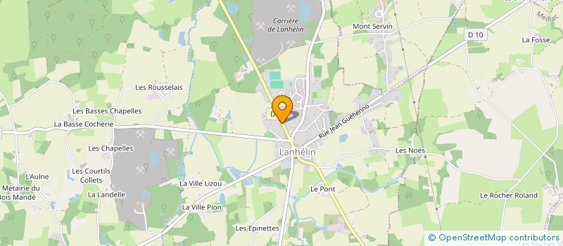 localisation de l'entreprise GONIDIS  MESNIL-ROC'H