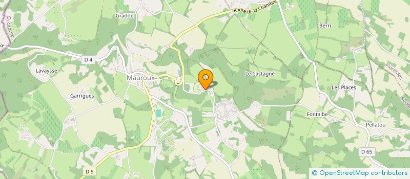 localisation de l'entreprise GONIES'LAND à MAUROUX