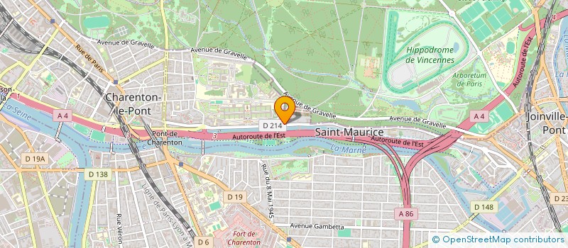 localisation de l'entreprise GONKAI GROUP à SAINT-MAURICE