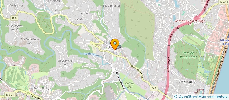 localisation de l'entreprise GONNAGITCHA! SAILING TEAM  BIOT