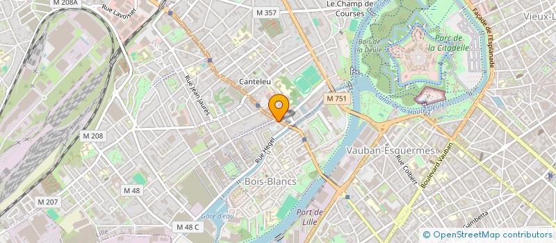 localisation de l'entreprise GONNET  LILLE