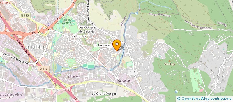 localisation de l'entreprise GONNET à VITROLLES