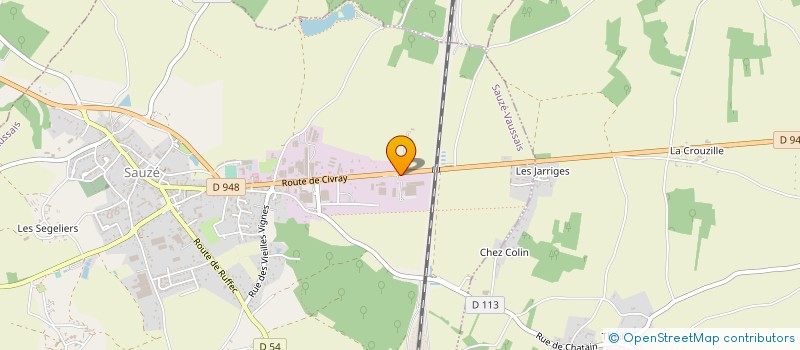 localisation de l'entreprise GONNIN DURIS  SAUZE-ENTRE-BOIS