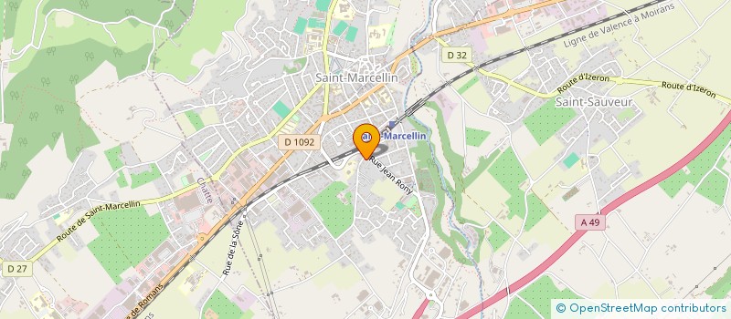 localisation de l'entreprise GONPRO à SAINT-MARCELLIN