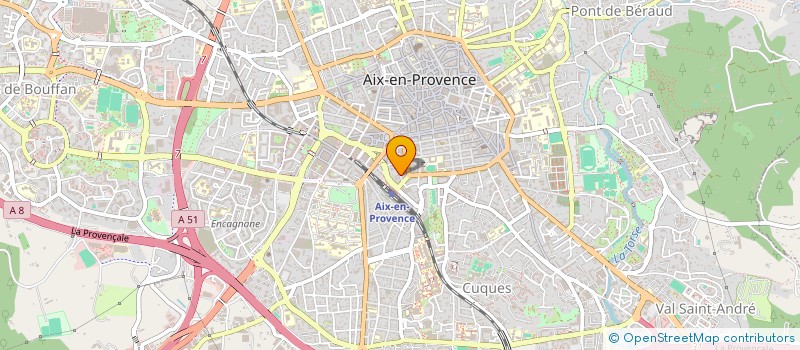 localisation de l'entreprise GONTARD 61 à AIX-EN-PROVENCE