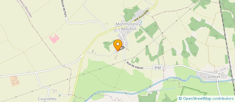 localisation de l'entreprise GONTHIER à MONTMORENCY-BEAUFORT