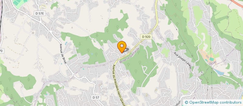 localisation de l'entreprise GONTHIER HOLDING  USSAC