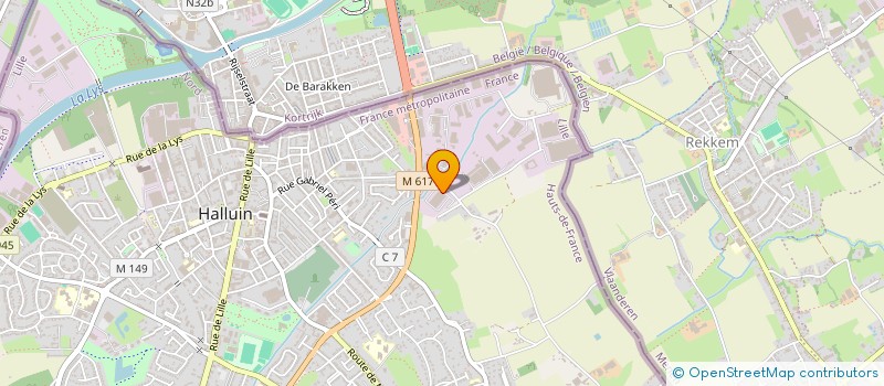 localisation de l'entreprise GONTIER DISTRIBUTION  COMINES