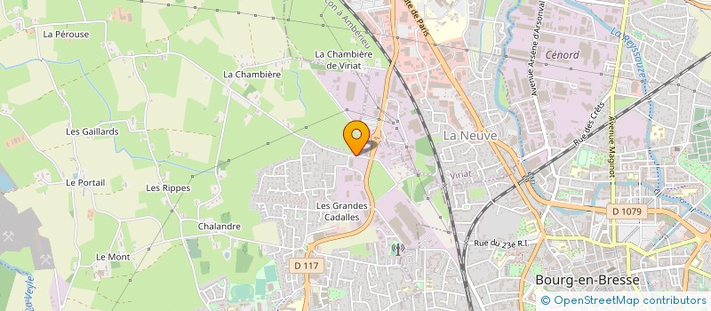 localisation de l'entreprise GONTRAN PONCIN à SAINT-DENIS-LES-BOURG