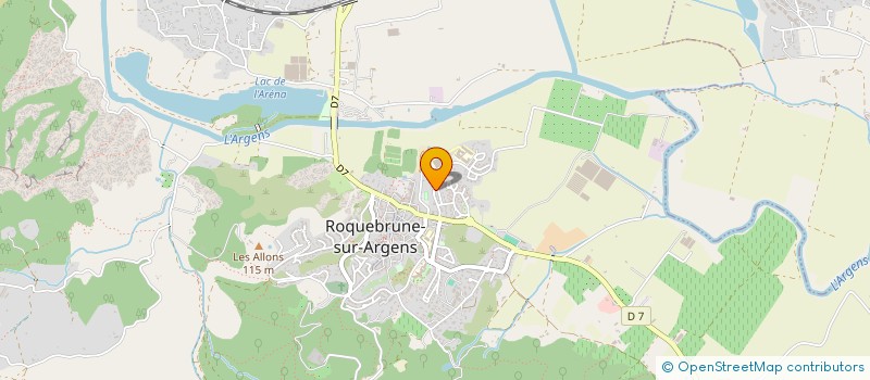 localisation de l'entreprise GONZALEZ  ROQUEBRUNE-SUR-ARGENS